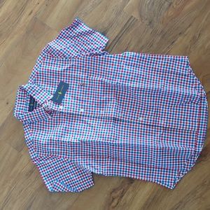 Mens short sleeve button down NEW